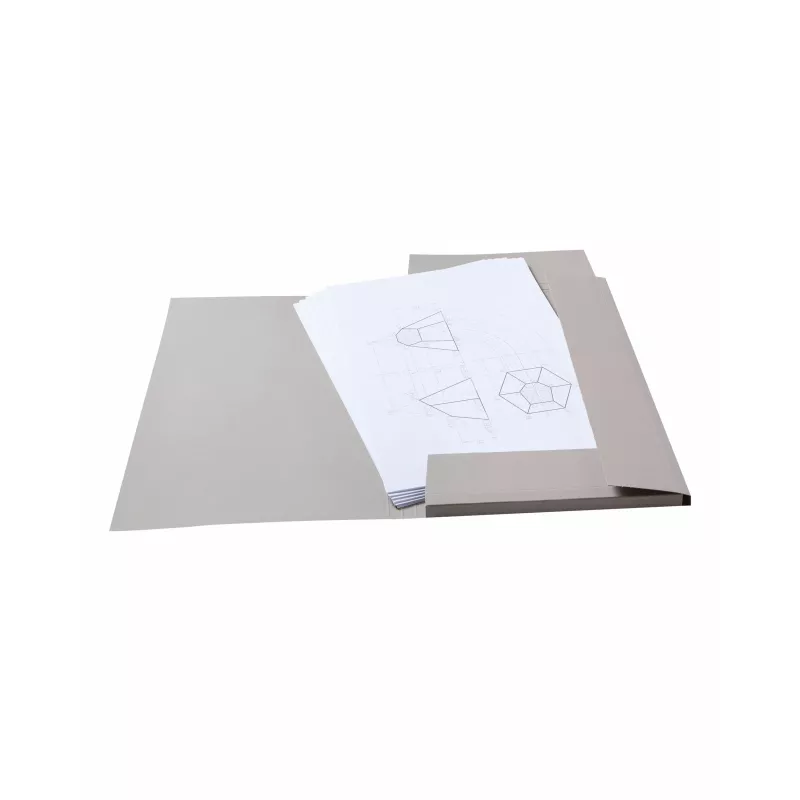 folia Zeichenmappe DIN A3, grau