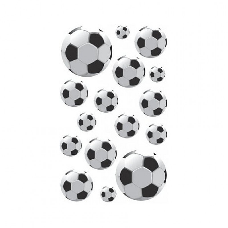 AVERY Zweckform Aufkleber 53708 Fußball, 48 Etiketten