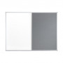 FRANKEN Whiteboard Pinnwand X-tra!Line 90.0 x 60.0 cm grau/weiß