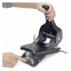 Rapesco ALU 65 Aktenlocher, Schwarz