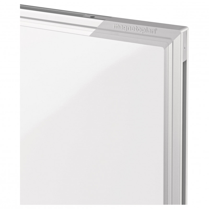 magnetoplan Whiteboard 90 x 60 cm, weiß lackierter Stahl