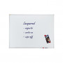 FRANKEN X-tra!Line SC3102 Whiteboard 90 x 60 cm, weiß lackierter Stahl