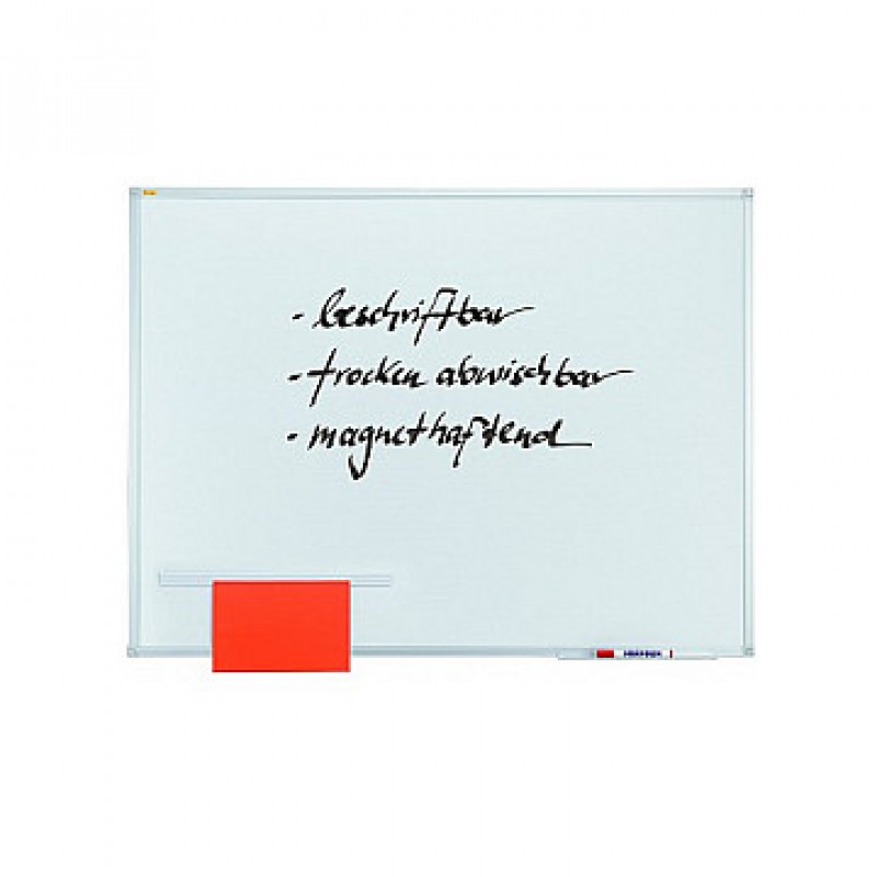FRANKEN X-tra!Line SC3102 Whiteboard 90 x 60 cm, weiß lackierter Stahl
