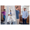 Nobo Whiteboard-Reinigungstücher, Spender aus Recyclingkunststoff, 100 Tücher