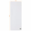nobo Mini Whiteboard, 14 x 36,5 cm