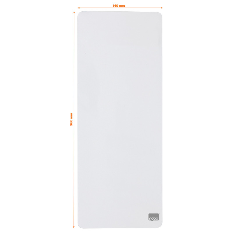nobo Mini Whiteboard, 14 x 36,5 cm