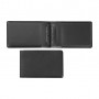 VELOFLEX Kartenhülle für Kreditkarten 9,3 x 5,9 cm, Schwarz
