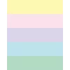 folia Dekoratives Klebeband 10 mm x 10 m gelb, rosa, helllila, hellblau, grün