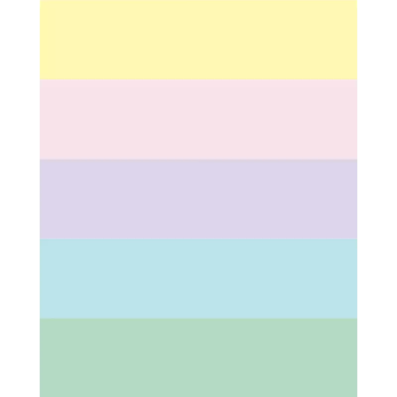 folia Dekoratives Klebeband 10 mm x 10 m gelb, rosa, helllila, hellblau, grün