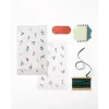 Folia PP-Bodenbeutel A FLORAL CHRISTMAS, 14,5 x 23,5 cm