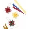 folia Faltpapier für Fröbelsterne, Mini, bunte Mischung