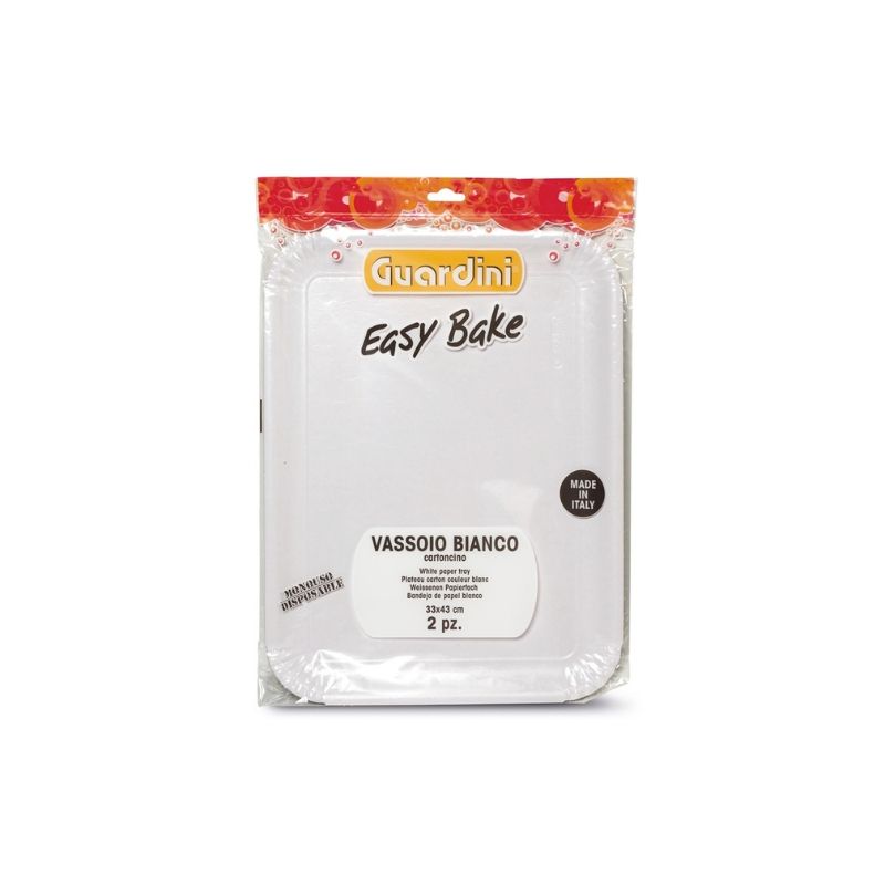 Guardini Papiertabletts weiß Set 2 Stk. Easy Bake 28 x 42 cm
