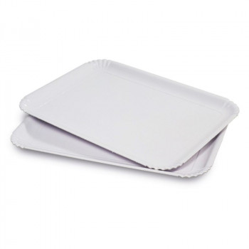 Guardini Easy Bake Backpapier-Servierplatten, weiß, 23 x 31 cm, 3er-Set