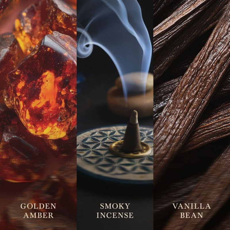 WoodWick Radiant Amber Kerze, mittel
