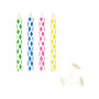 PAPSTAR Magische Geburtstagskerzen, 6 cm, bunt