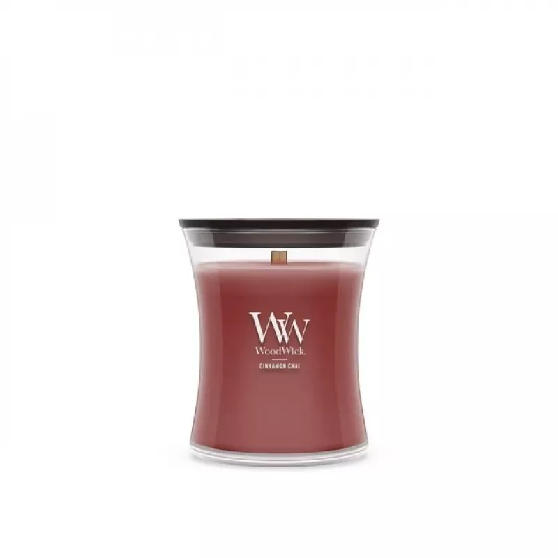 WoodWick kleine Kerze, Cinnamon Chai