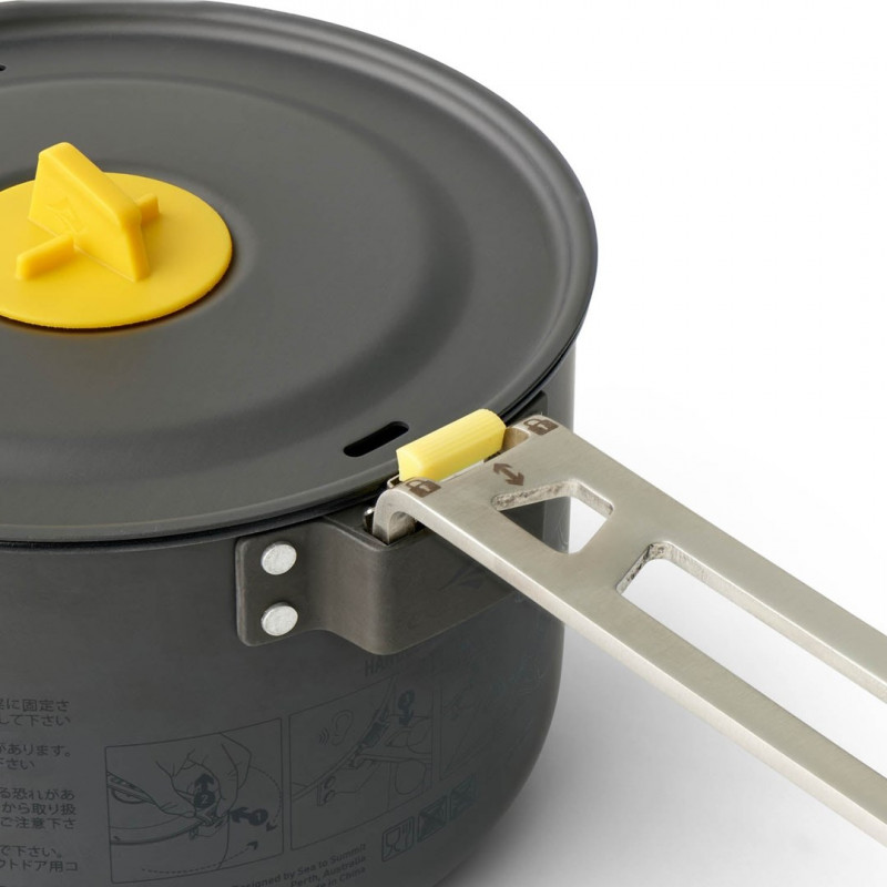 Sea To Summit Frontier Pot 1,3 L ultraleichter Camping-Kochtopf