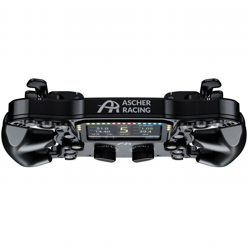 Ascher Racing Ultimate Black Edition Sim-Racing-Lenkrad