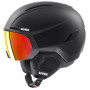 UVEX Horizon CV Skihelm, Schwarz, 55-59 cm (56/6/341/10)