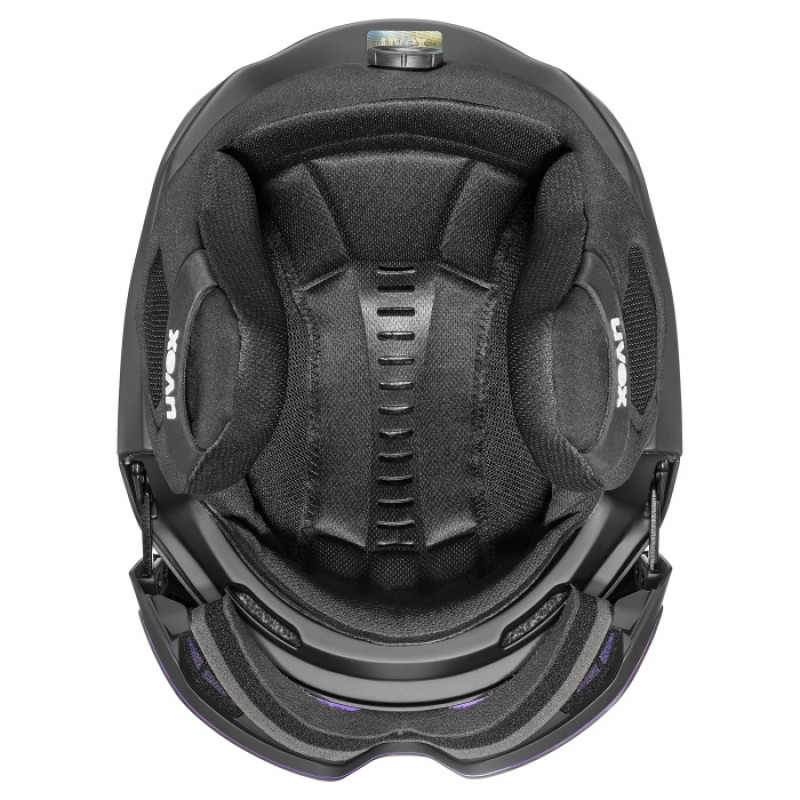 UVEX Horizon CV Skihelm, Schwarz, 55-59 cm (56/6/341/10)
