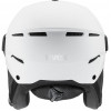 UVEX Instinct Visor Skihelm, Schwarz/Weiß, 53-55 cm (56/6/260/50)