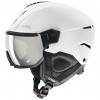 UVEX Instinct Visor Skihelm, Schwarz/Weiß, 56-58 cm (56/6/260/50)