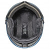 UVEX Wanted Visor Skihelm, Stein/Blau, 58-61
