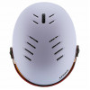 UVEX Rocket jr. Visor Kinder-Skihelm 54-58, Lavendel
