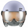 UVEX Rocket jr. Visor Kinder-Skihelm 54-58, Lavendel