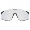 UVEX Pace Perform CV Sportbrille, halbrandlos, schwarz