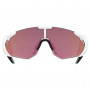 UVEX Pace Perform S CV Sportbrille, halbrandlos, weiß
