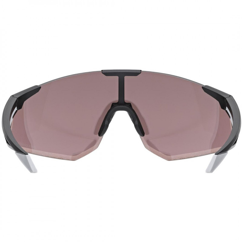 UVEX Pace Perform S CV Sportbrille, halbrandlos, weiß