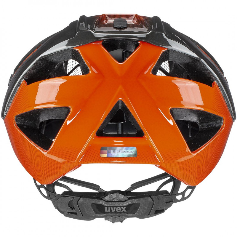 UVEX Quatro Fahrradhelm 52-57, Orange/Titanium