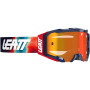 Leatt Velocity 5.5 Iriz Fahrradbrille, Blau/Rot