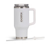 Igloo Travel Mug 32 OZ (0,95 l) Thermobecher mit Strohhalm, Weiß