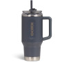 Igloo Travel Mug 32 OZ (0,95 l) Thermobecher mit Strohhalm, Carbonite