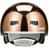 UVEX HLMT 5 Bike Pro Fahrradhelm, Braun, 55-58