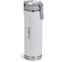 Igloo Sport Sipper 20 oz Thermosflasche mit Strohhalm, 0,6 l, weiß