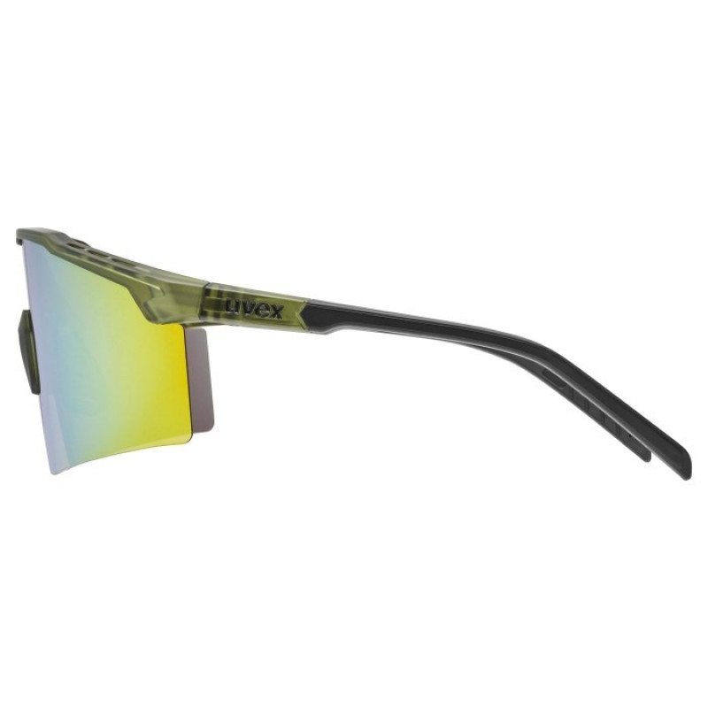 UVEX Flowline Kinder-Sportbrille, halbrandlos, grün