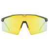 UVEX Flowline Kinder-Sportbrille, halbrandlos, grün