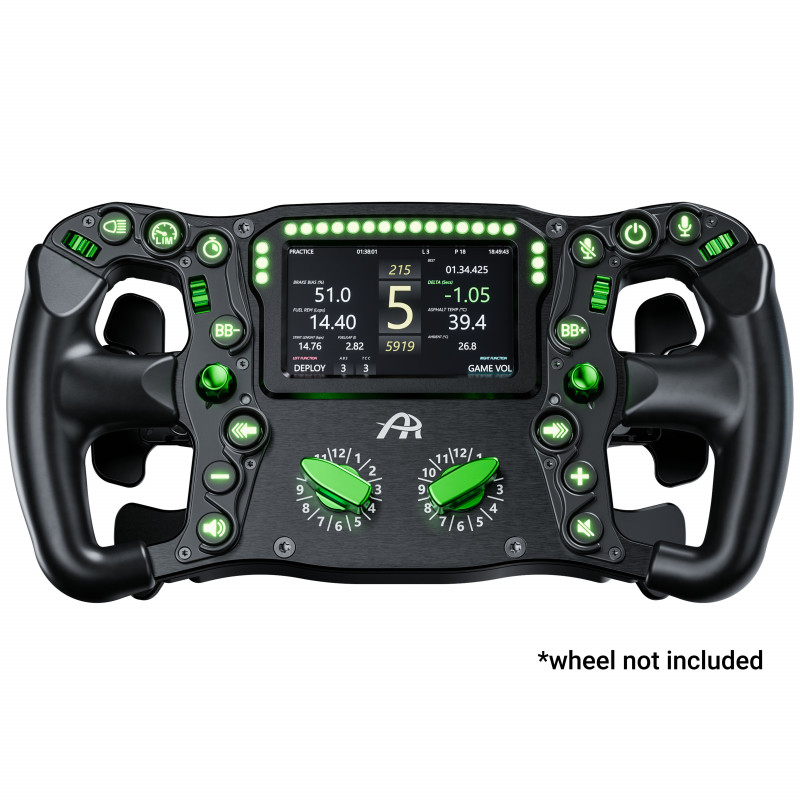 Ascher Racing Knob Kit Pro Drehknopf-Set, Maniti Green
