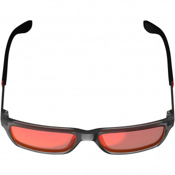 Leatt TheViz Sierra Polarized Fahrradbrille, Grau/Rot