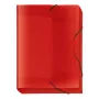 Veloflex Heftbox Document Box 2,5 cm, DIN A4, transparent rot