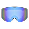 UVEX Provoqe FM Skibrille, schwarz, blaue Scheibe