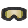 UVEX Provoqe FM Skibrille, schwarz, blaue Scheibe
