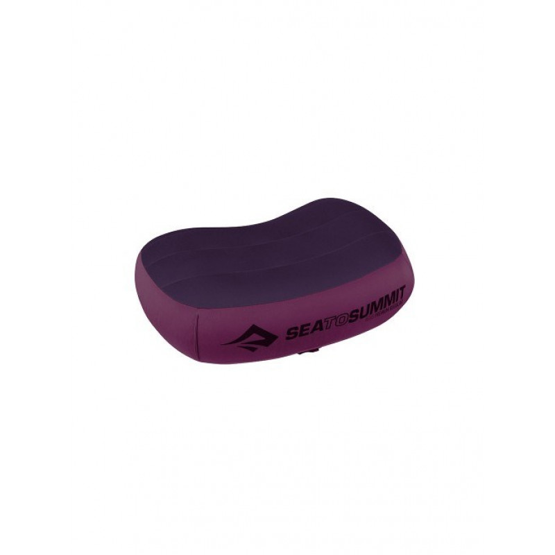 Sea To Summit Aeros Premium aufblasbares Kissen, Regular, Magenta