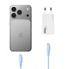 Wandladegerät Akyga AK-CH-27 30W USB-C USB-A PD GaN 5-20V / 1.5-3A weiß