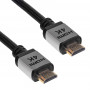 Akyga AK-HD-30P HDMI-Kabel v2.0, High Speed mit Ethernet, 4K, 3 m, Schwarz