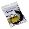 Akyga AK-HD-30P HDMI-Kabel v2.0, High Speed mit Ethernet, 4K, 3 m, Schwarz