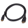 Akyga AK-HD-10M HDMI-auf-Mini-HDMI-Kabel v1.4, High Speed mit Ethernet, 1 m, Schwarz